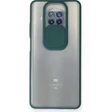 Novis Liora Newface Xiaomi Mi 10T Lite Kılıf Palm Buzlu Kamera Sürgülü Silikon - Yeşil
