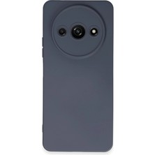 Novis Liora Newface Xiaomi Redmi A3 4g Kılıf Nano Içi Kadife Silikon - Gri