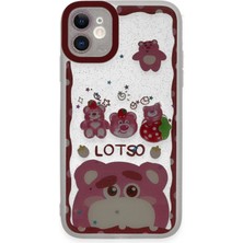 Novis Liora Newface Iphone 11 Kılıf Sweet Desenli Silikon Kapak - Pembe