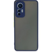 Novis Liora Newface Xiaomi Mi 12 Lite Kılıf Montreal Silikon Kapak - Lacivert