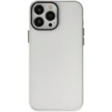 Novis Liora Newface Iphone 14 Pro Kılıf Modos Metal Kapak - Şeffaf