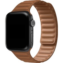 Novis Liora Newface Apple Watch 38MM Loop Kordon - Kahverengi