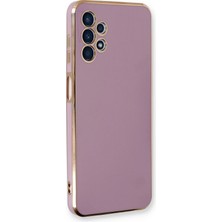 Novis Liora Newface Samsung Galaxy A13 4g Kılıf Volet Silikon - Mor
