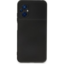 Novis Liora Newface Xiaomi Poco M5 Kılıf Nano Içi Kadife Silikon - Siyah