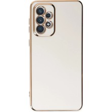 Novis Liora Newface Samsung Galaxy A73 5g Kılıf Volet Silikon - Beyaz