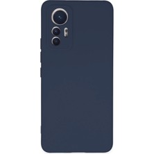Novis Liora Newface Xiaomi Mi 12 Lite Kılıf Nano Içi Kadife Silikon - Lacivert