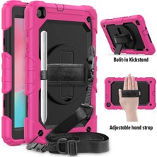 Novis Liora Newface Samsung Galaxy T290 Tab A 8 Kılıf Pars Tablet Kapak - Pembe