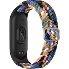 Novis Liora Newface Xiaomi Mi Band 4 Star Kordon - Gri-Turuncu