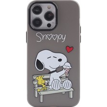 Novis Liora Newface Iphone 14 Pro Max Kılıf Prada Desenli Kapak - Prada Siyah - 2