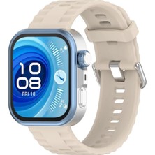 Novis Liora Newface Huawei Watch Fit 3 Klasik Kordon - Krem