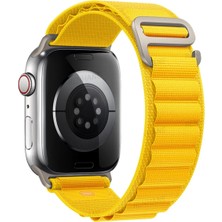 Novis Liora Newface Apple Watch 38MM Mountain Kordon - Sarı