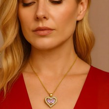 Bezzar Altın Çelik Kalp Kölye