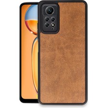 Novis Liora Newface Xiaomi Redmi Note 12 Pro 4g Kılıf Aras Deri Kapak - Taba