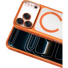 Novis Liora Joko Apple Iphone 17 Pro Chrome Magsafe Kapak - Turuncu