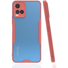 Novis Liora Newface Vivo Y21S Kılıf Platin Silikon - Pembe