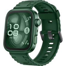 Novis Liora Newface Huawei Fit 4 Nova Silikon Kordon - Koyu Yeşil