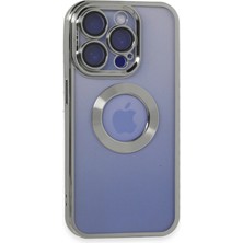 Novis Liora Newface Iphone 15 Pro Kılıf Slot Silikon - Gümüş