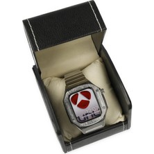 Novis Liora Newface Apple Watch 44MM KR409 Metal Kordon - Gümüş