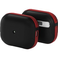 Novis Liora Movenchy Airpods 3 (3.nesil) Mo-A8 Armor Kılıf - Kırmızı