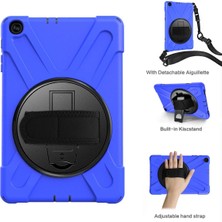 Getittir Newface Samsung Galaxy T510 Tab A 10.1 Kılıf Amazing Tablet Kapak - Mavi