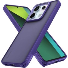Novis Liora Newface Xiaomi Redmi Note 13 Pro 5g Kılıf Elegant Kapak - Derin Mor