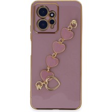 Novis Liora Newface Xiaomi Redmi Note 12 4g Kılıf Esila Silikon - Mor
