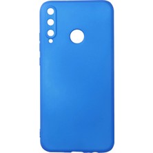 Novis Liora Newface Huawei P40 Lite E Kılıf First Silikon - Mavi