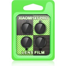 Rubby Newface Xiaomi Mi 14T Pro Raze Metal Kamera Lens - Siyah