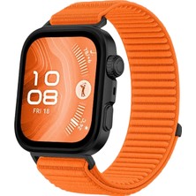 Getittir Newface Huawei Fit 4 Braid Kordon - Turuncu