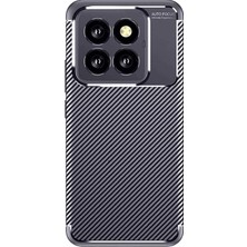 Novis Liora Newface Xiaomi Mi 14T Pro Kılıf Auto Focus Karbon Kapak - Lacivert