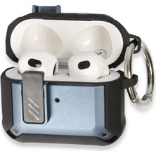 Novis Liora Newface Airpods 3 (3.nesil) Truva Kılıf - Mavi