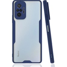 Novis Liora Newface Xiaomi Redmi Note 10 Pro Kılıf Platin Silikon - Lacivert