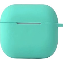 Novis Liora Newface Airpods 4 (4.nesil) Hang Kılıf - Turkuaz