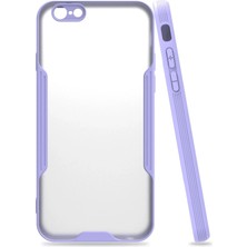 Novis Liora Newface Iphone 6 Kılıf Platin Silikon - Lila