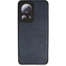Novis Liora Newface Xiaomi Mi 13 Lite Kılıf Loop Deri Silikon - Lacivert