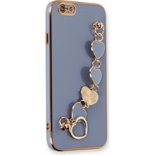 Novis Liora Newface Iphone 6 Kılıf Esila Silikon - Gri