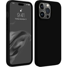 Novis Liora Newface Iphone 15 Pro Kılıf First Silikon - Siyah