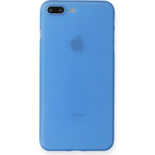 Novis Liora Newface Iphone 7 Plus Kılıf Pp Ultra Ince Kapak - Mavi