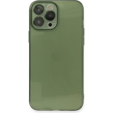 Novis Liora Newface Iphone 13 Pro Max Kılıf Fly Lens Silikon - Yeşil