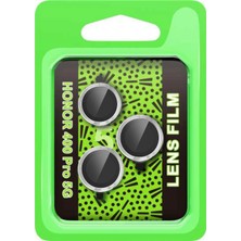 Novis Liora Newface Huawei Honor 400 Pro 5g Raze Metal Kamera Lens - Gümüş