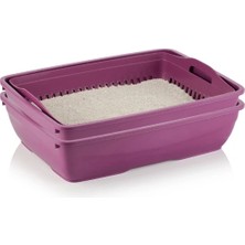 Eco Lounge Süzgeçli Açık Kedi Tuvaleti