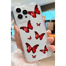 3gen Case Iphone 13 Pro Max Kılıf Türk Sembolleri Desenli Şeffaf Silikon Kılıf Trk9