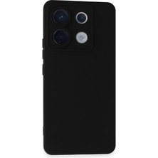 Newface Xiaomi Redmi Note 13 Pro 5g Kılıf Nano Içi Kadife Silikon - Siyah
