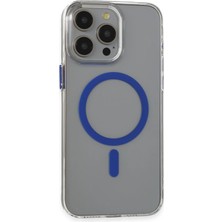 Rubby Joko Iphone 15 Pro Max Bubble Magsafe Kapak - Lacivert