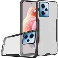 Newface Xiaomi Redmi Note 12 5g Kılıf Platin Silikon - Siyah