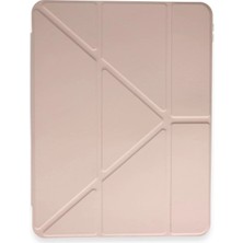 Rubby Newface Huawei Honor Pad 9 Kılıf Kalemlikli Mars Tablet Kılıfı - Rose Gold