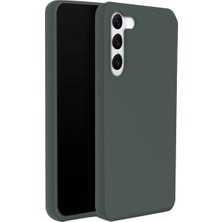 Newface Samsung Galaxy S24 Plus Kılıf First Silikon - Koyu Yeşil