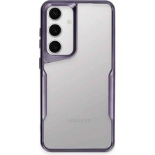Newface Samsung Galaxy S24 Kılıf Boyi Silikon Kapak - Derin Mor