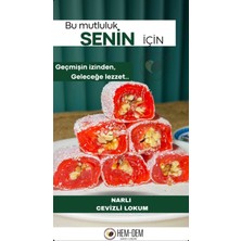 Hemdem Narlı Bol Cevizli Lokum 500 gr - Geleneksel ve Gurme Lezzet