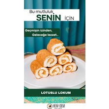 Hemdem Lotuslu Lokum 500 gr - Eşsiz Uyum: Yumuşak ve Çıtırın Buluşması